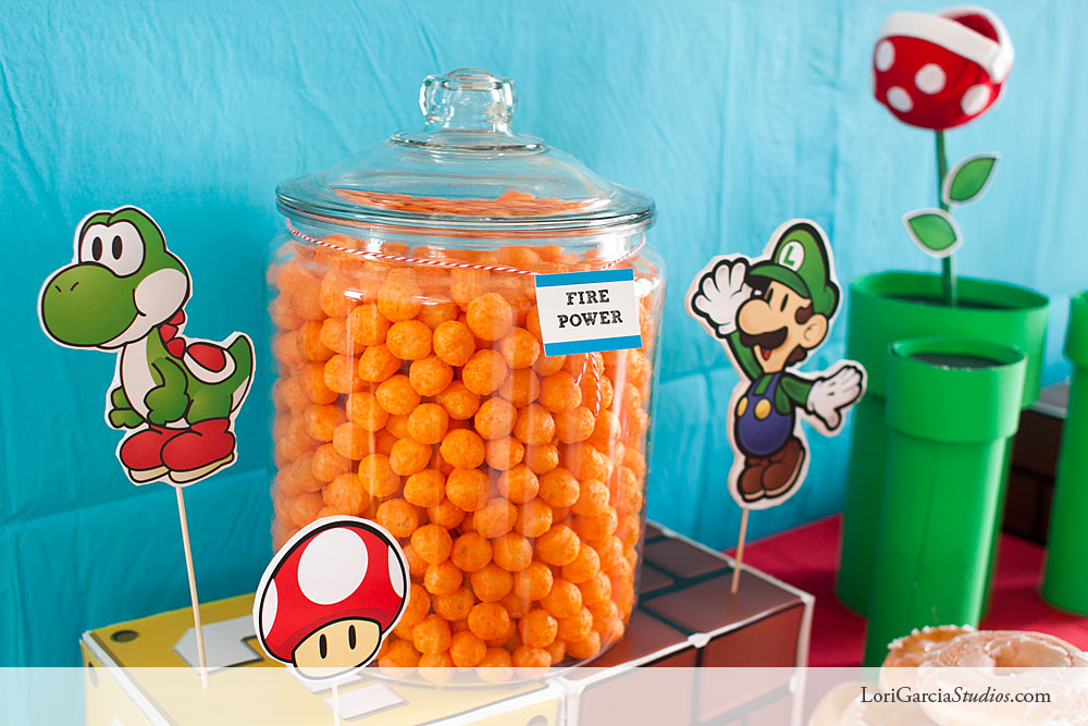 Super Mario Bros Pringles Super Mario Bros Party Decor Super Mario