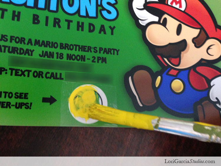 Mario Brothers Birthday Party – Lori Garcia Studios